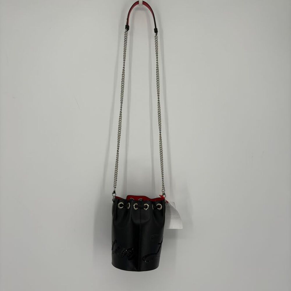 Christian Louboutin Marie Jane Leather Bucket Bag